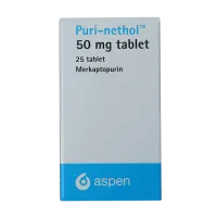 Фото Пури-Нетол таблетки 50 мг 25 шт