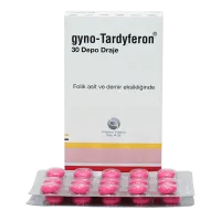 Фото Гино-Тардиферон (Gyno-Tardyferon) драже 80 0,35мг №30